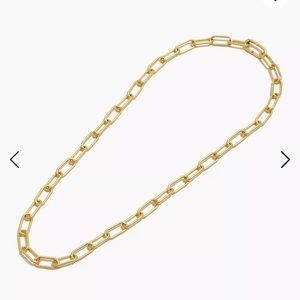 NWOT Madewell Paperclip Necklace